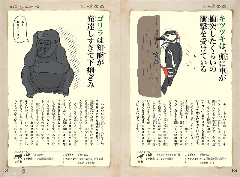 おもしろい！進化のふしぎ　ざんねんないきもの事典 - Image 3