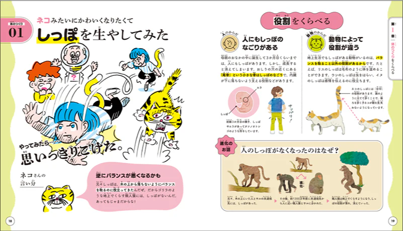 くらべてわかる！　進化のひみつ　人間やめて、動物になってみた - Image 4