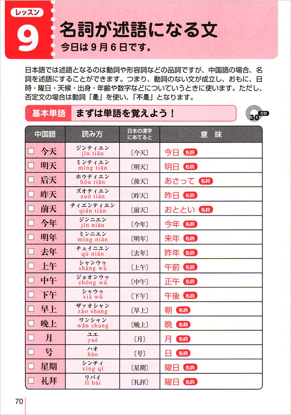 ゼロからしっかり学べる！  中国語〔文法〕トレーニング 音声ＤＬ版 - Image 3