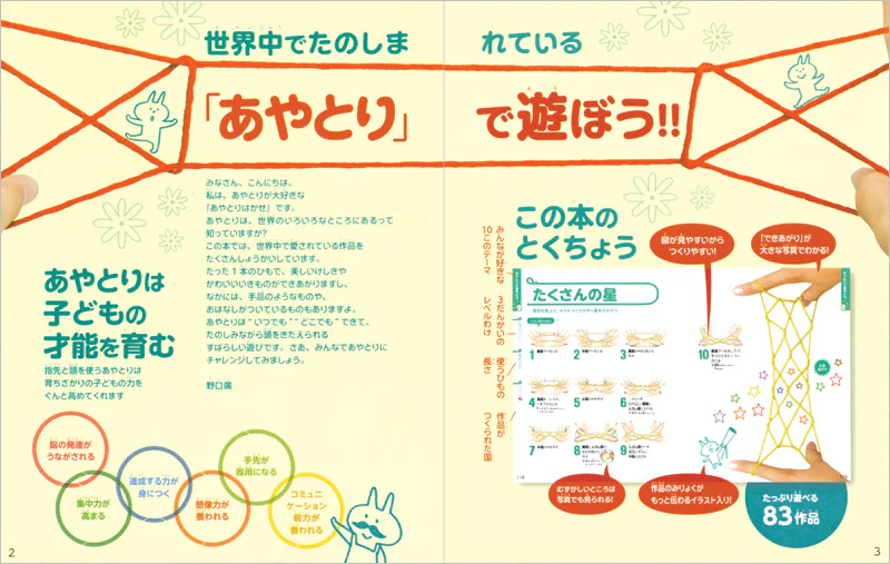 大人気!! 親子で遊べる たのしい! あやとり 新装版 - Image 3