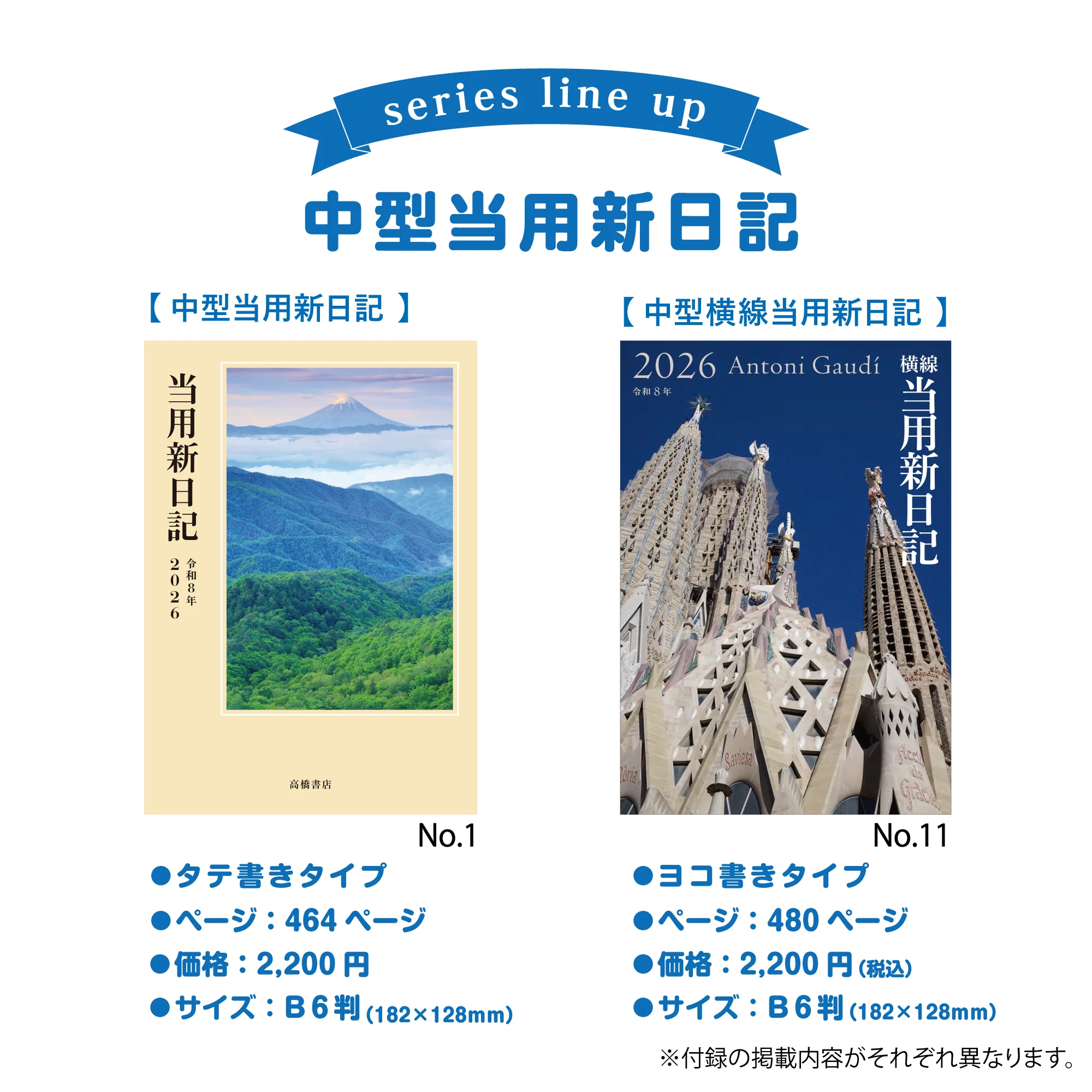 [No.11]中型横線当用新日記 - Image 10