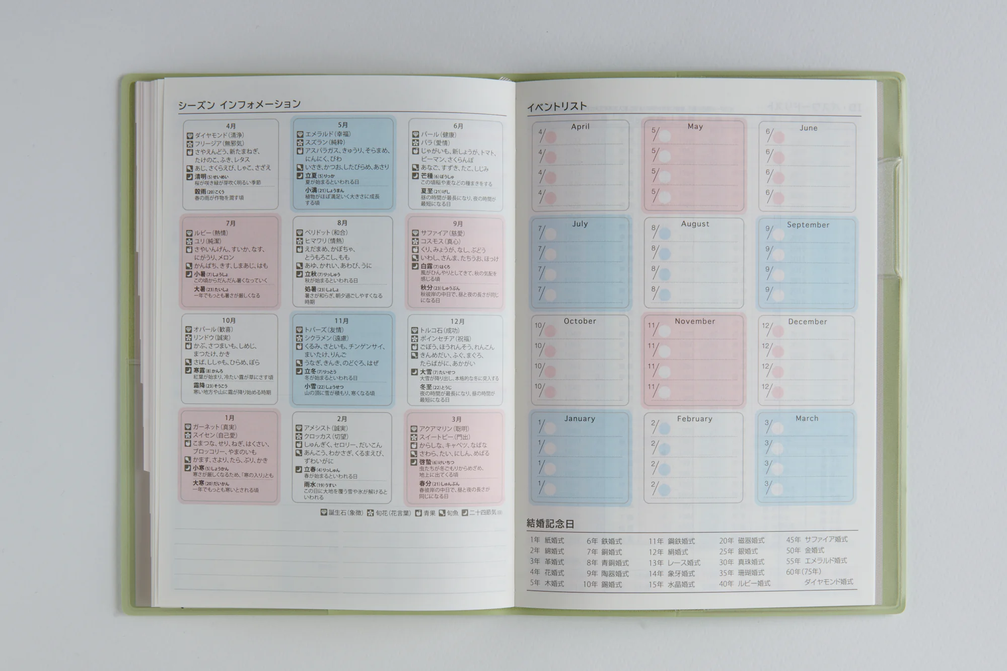 [No.612]T'ファミリー手帳 2【リュクスハーブグリーン】 - Image 7