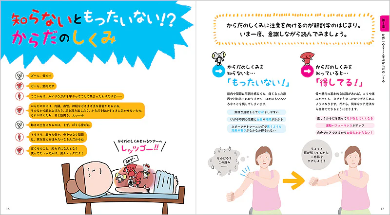 世界一ゆる〜いイラスト解剖学 からだと筋肉のしくみ - Image 4