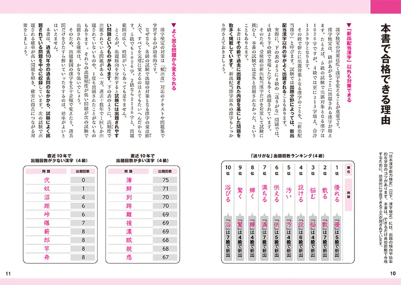 漢字検定4級〔頻出度順〕問題集 - Image 3